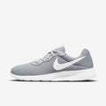 Men's Nike Tanjun DJ6258-022 Sneaker Wolf Gray Barely Volt Lace Up Running Shoes