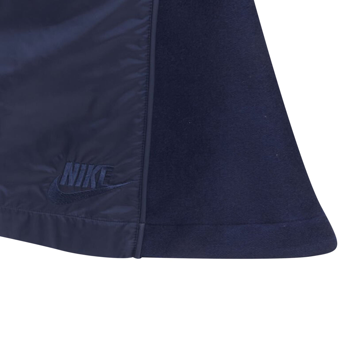 Sacai Nike nylon wool kick back skirt