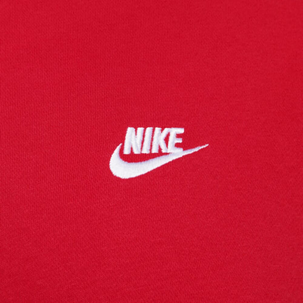 Men's Nike Sportswear Club Fleece University Red/White BV2662-657