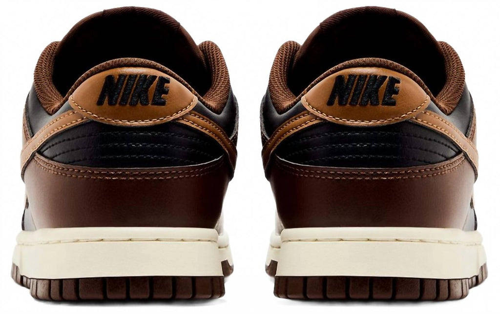 Men's Dunk Low Retro Shoes In Black British Tan
