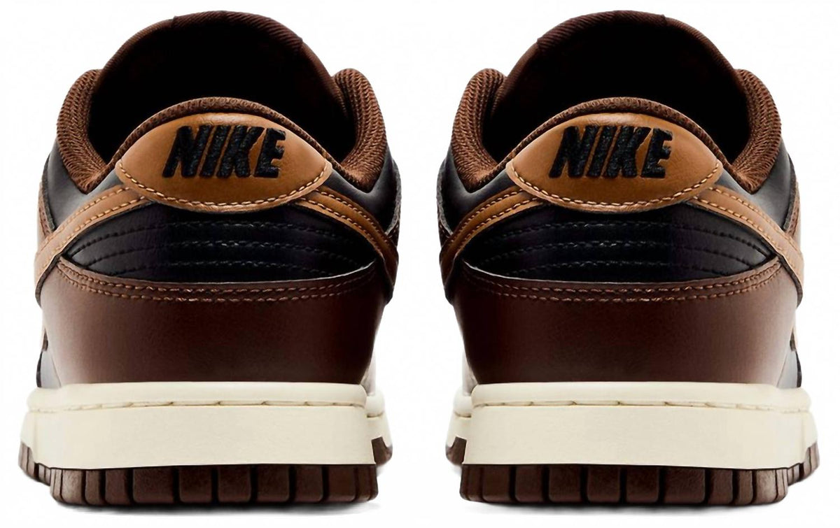 Men's Dunk Low Retro Shoes In Black British Tan