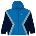 Men's Jordan Brooklyn Hooded Draft Jacket In Lt Photo Blue / Blue Void / Hot Lava / Sail