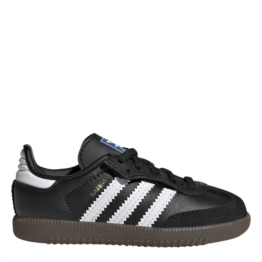 adidas Originals Samba OG low-top sneakers, black with white stripes and black laces