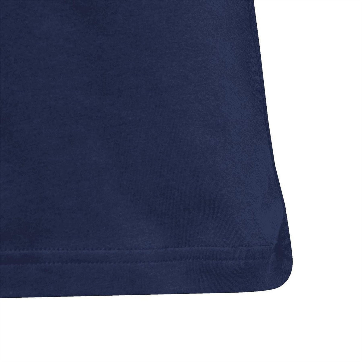 Indigo adidas Originals T-shirt hem and side seam detail