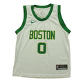 Nike Boys White | Green "Celtics Tatum" Sports Jersey