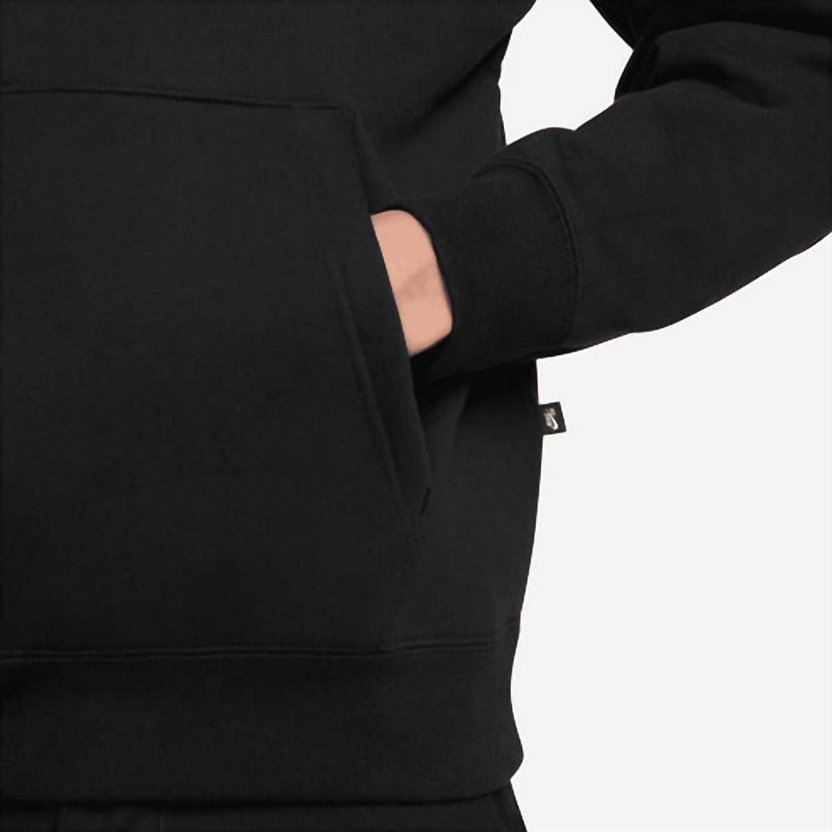 Sb Logo Fleece Hoodie In Black