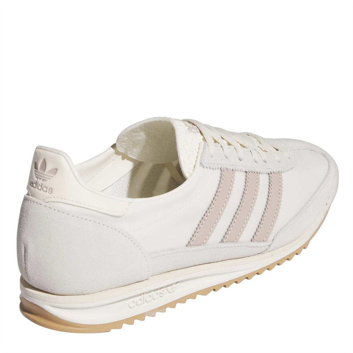 adidas Originals low-top sneakers, white back with lace-up closure and gum-trim sole