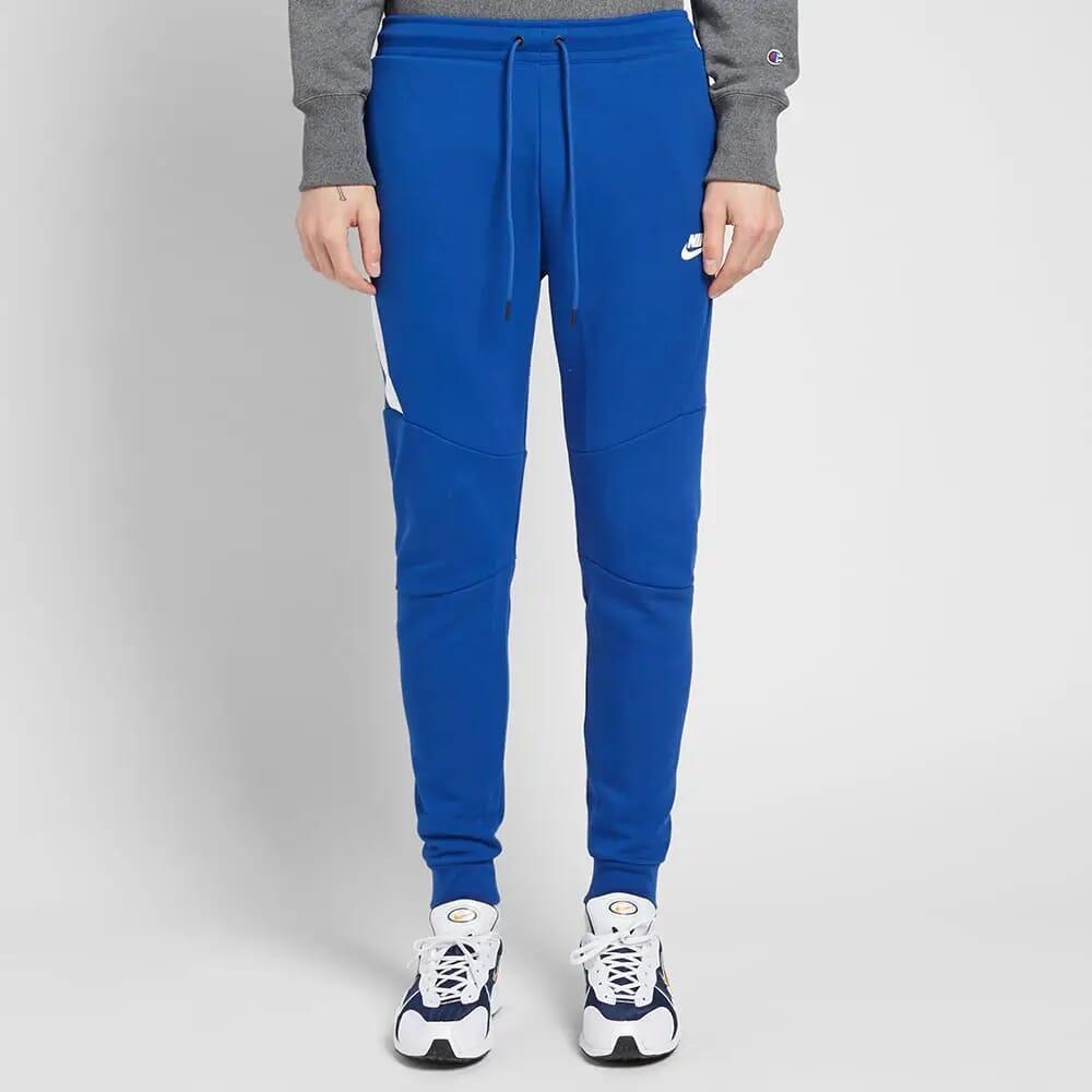 Men's Nike Tech Fleece Joggers Blue/White 805162-438