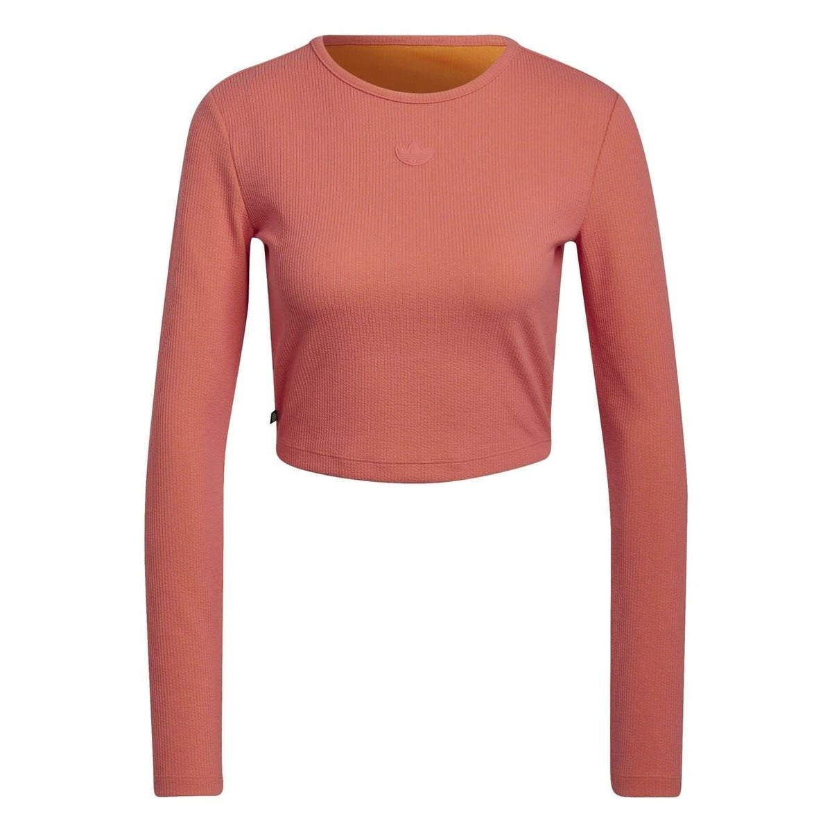 adidas Originals cropped crew neck slim fit sweatshirt featuring a comfortable fit and classic design in soft fabric
