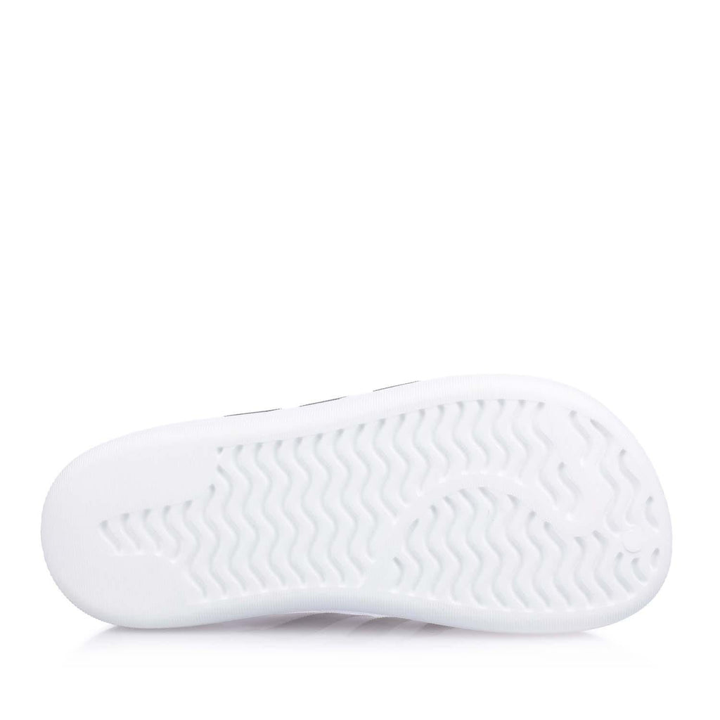 White adidas Originals adiFOM Superstar mule shoe outsole with textured tread