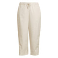 adidas Originals Wonder White sweatpants, drawstring waist, cropped jogger legs