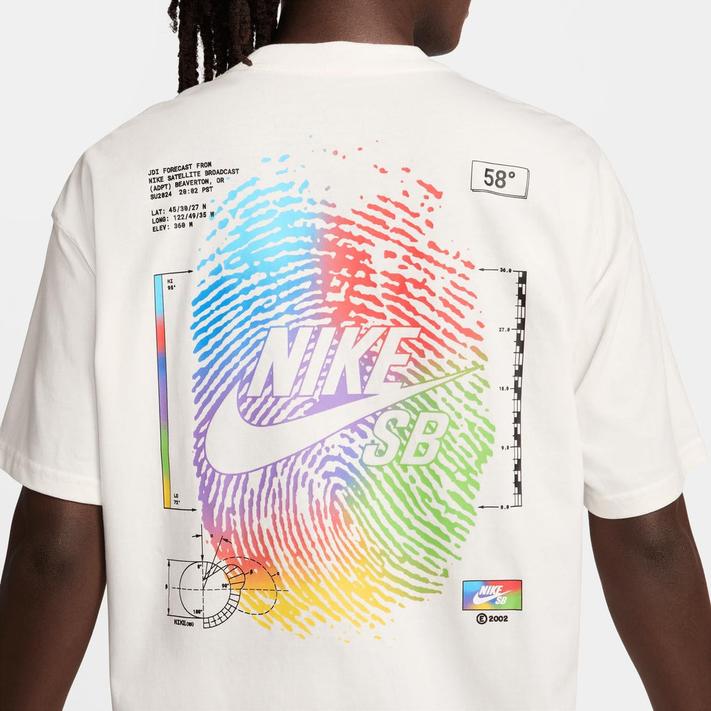 Sb Thumbprint T-Shirt In Sail