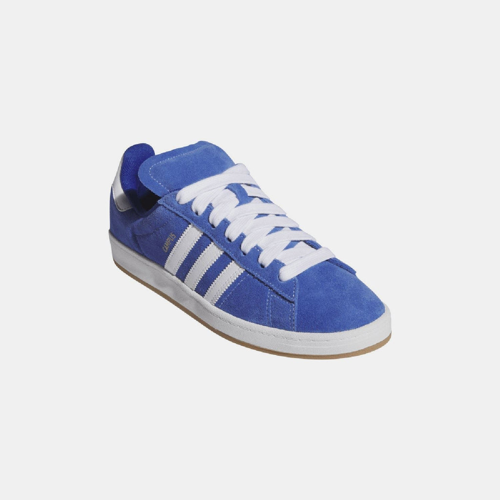 adidas Originals Campus ADV trainers in beige and white with classic style and textured outsole, casual footwear for everyday wear