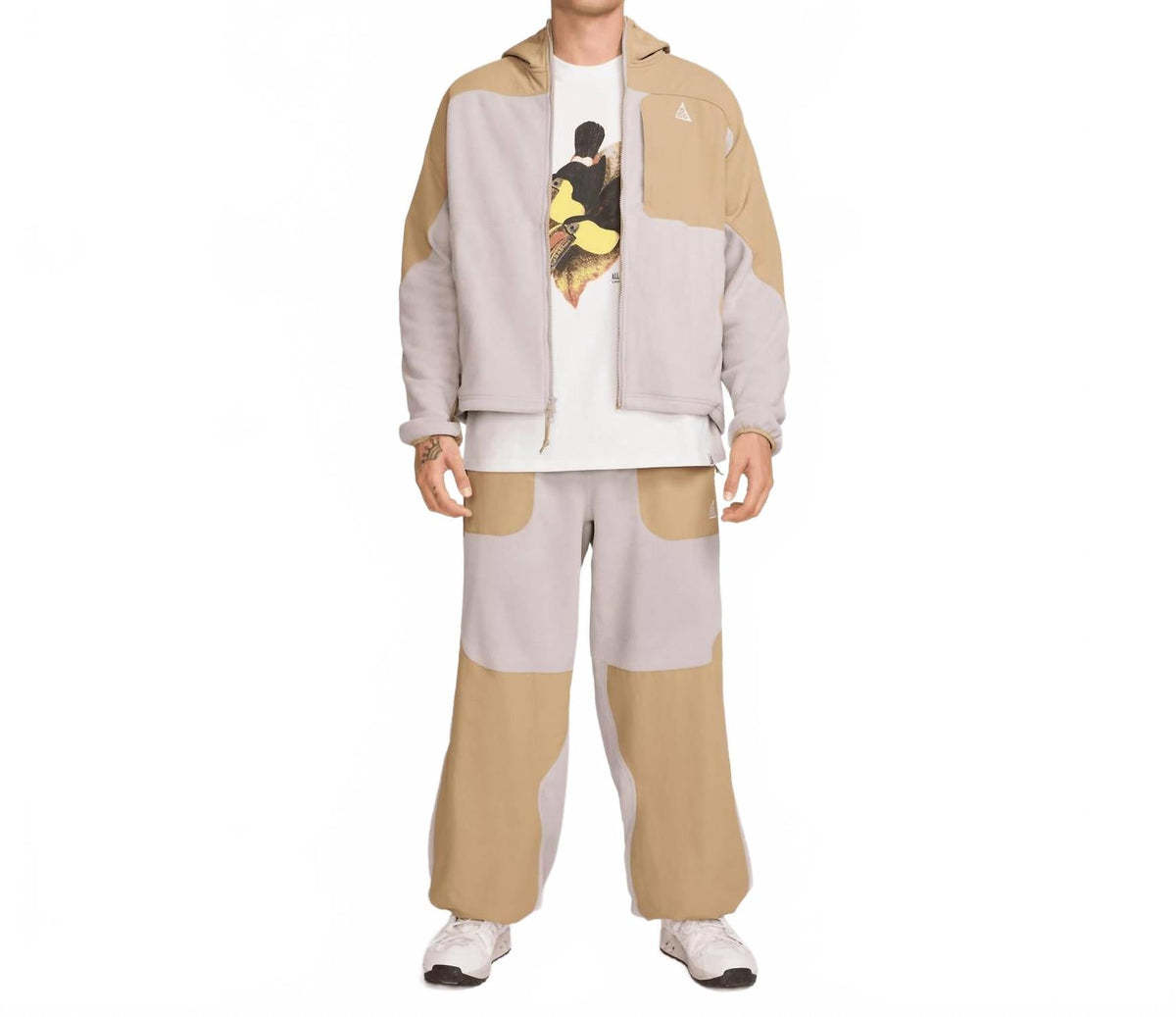 Men's Acg Toucan Dri Fit Shirt In Summit White