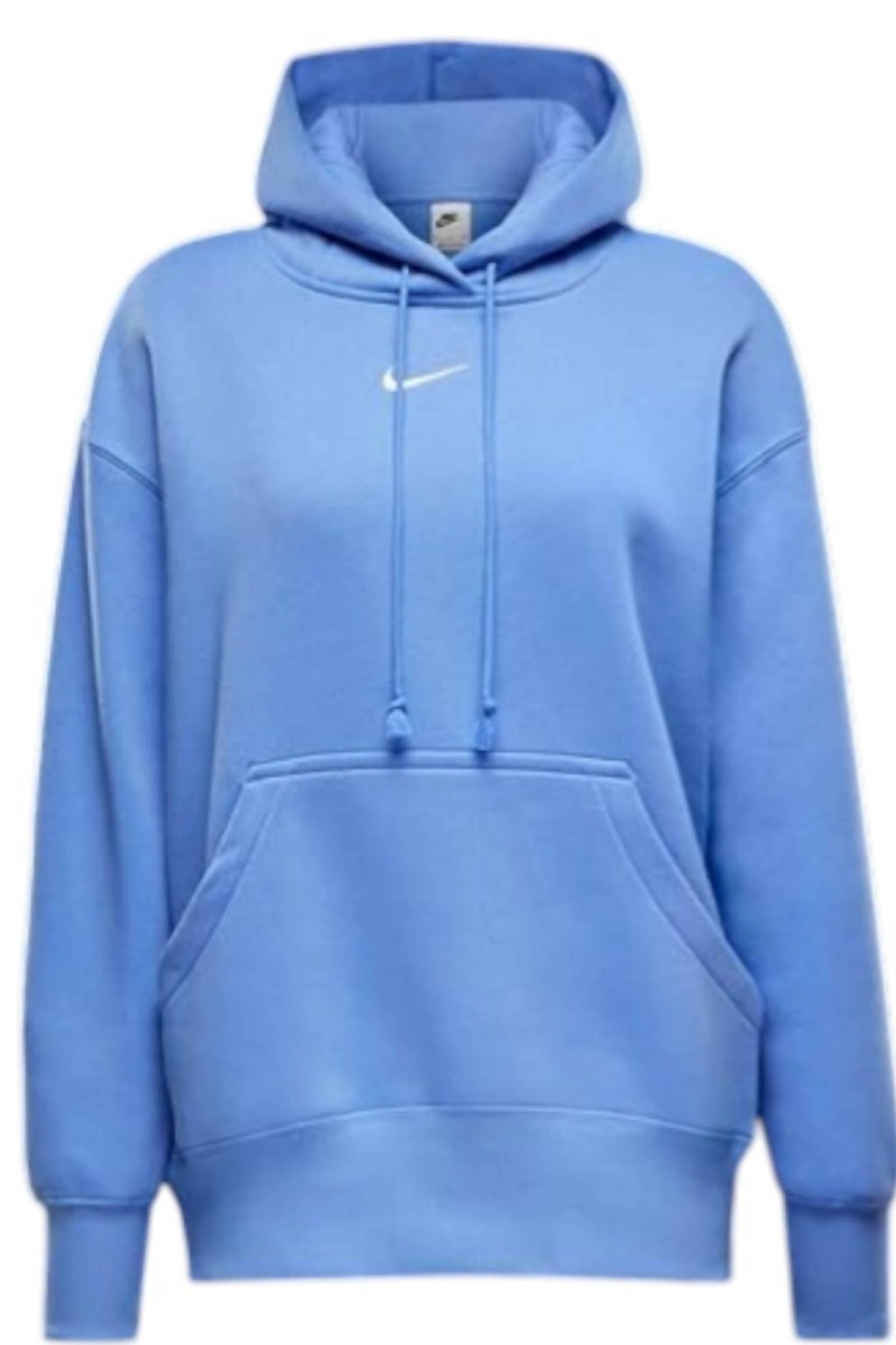 Phoenix Fleece Pullover Hoodie In Game Royal/white