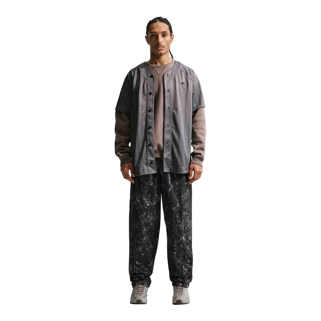 Mens Nike Club Woven Cargo Pants Black/Black