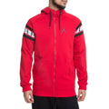 Men's Nike Jordan Jumpman Air Basketball Full Zip Hoodie Red/Black AR2248-687