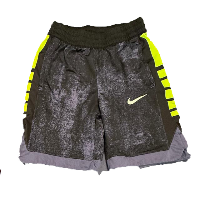 Nike Boys Black | Purple | Green Athletic Shorts
