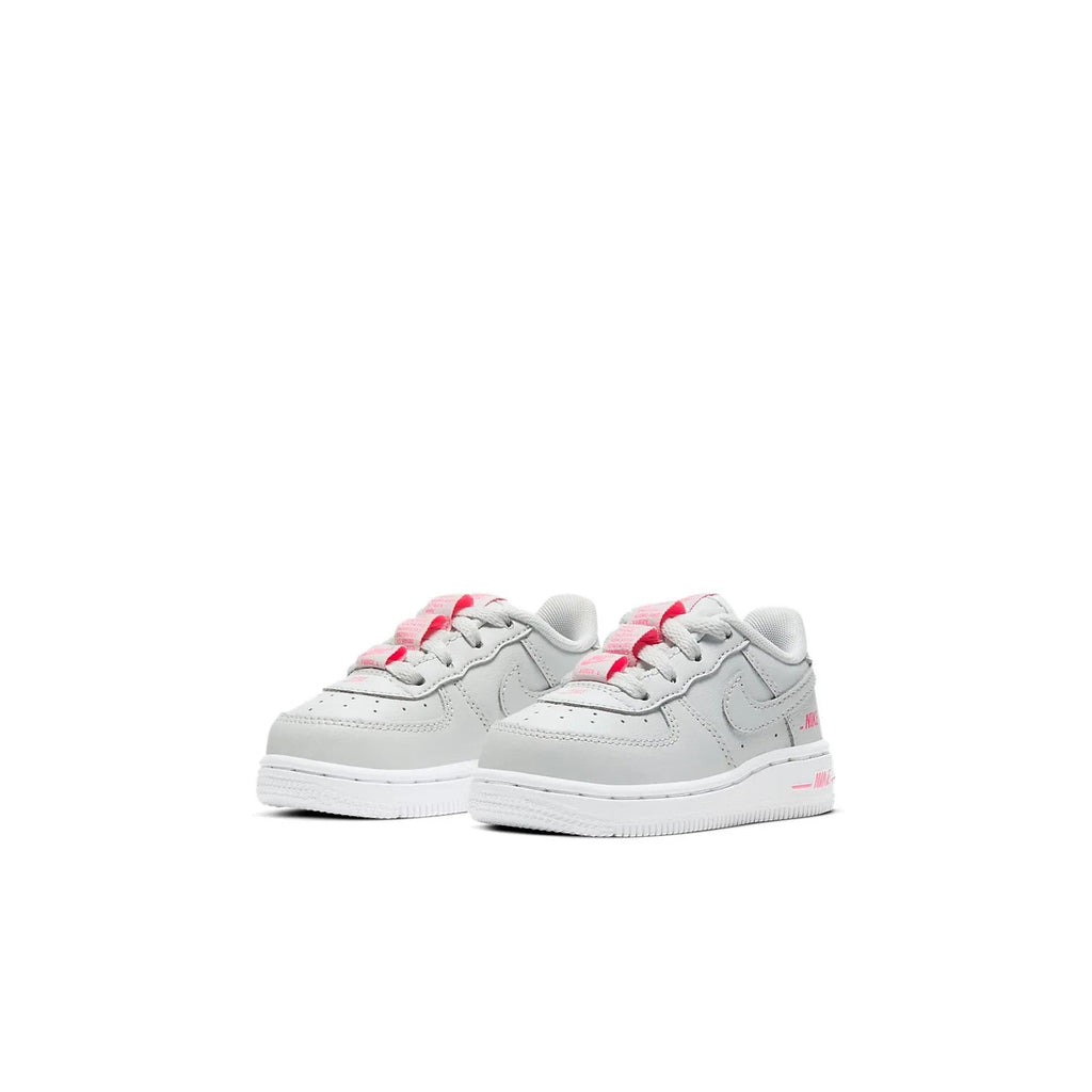 Toddler Nike Air Force 1 Low LV8 3 CW0986-002 Sneaker Gray White Walking Shoes