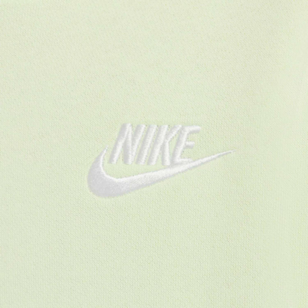 Sportswear Club Fleece Pullover Hoodie In Lime Ice/white