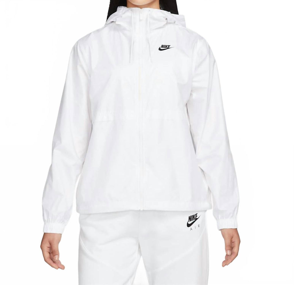 Women's Sportswear Essential Repel Jacket In White
