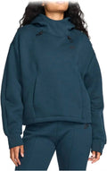 Women's Oversized Tech Fleece Hoodie In Dark Green