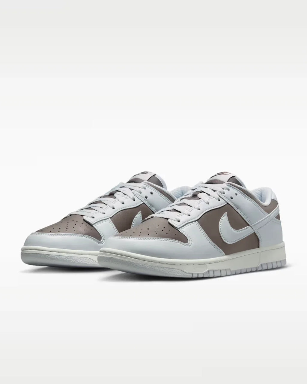 Women's Nike Dunk Low Retro HF5441-202 Sneaker Brown Platinum Lifestyle Shoes LIQ176