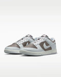 Women's Nike Dunk Low Retro HF5441-202 Sneaker Brown Platinum Lifestyle Shoes LIQ176
