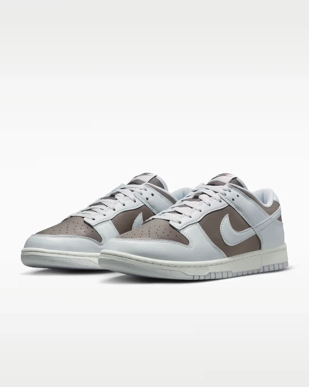 Women's Nike Dunk Low Retro HF5441-202 Sneaker Brown Platinum Lifestyle Shoes LIQ176