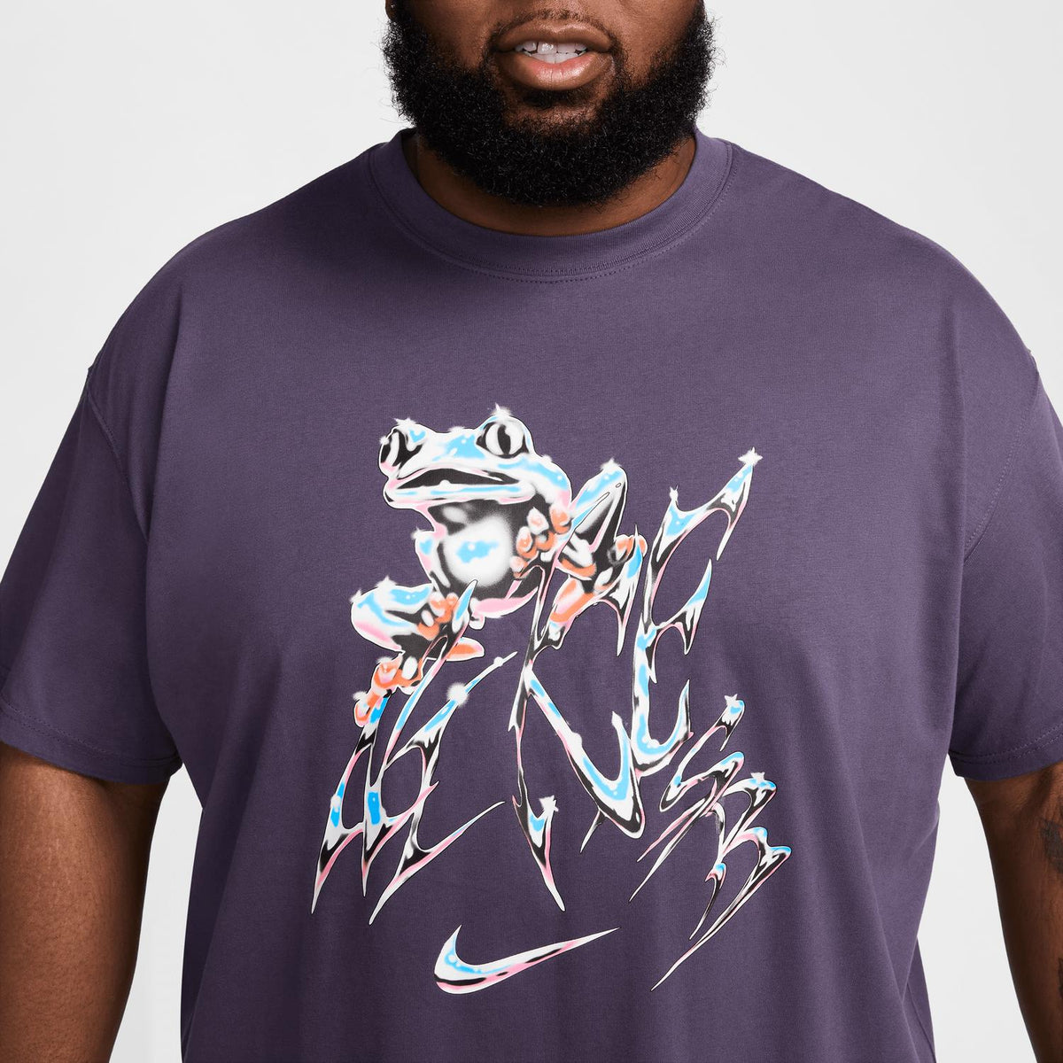 Men's Sb Frog Shirt In Dark Raisin
