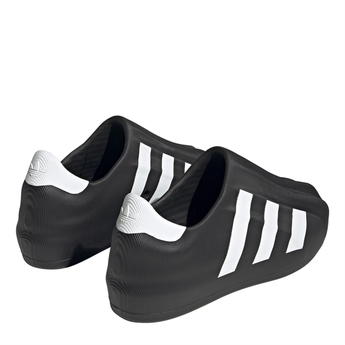adidas Originals Superstar Slip On Trainers, stylish casual footwear with a sleek design and iconic branding.