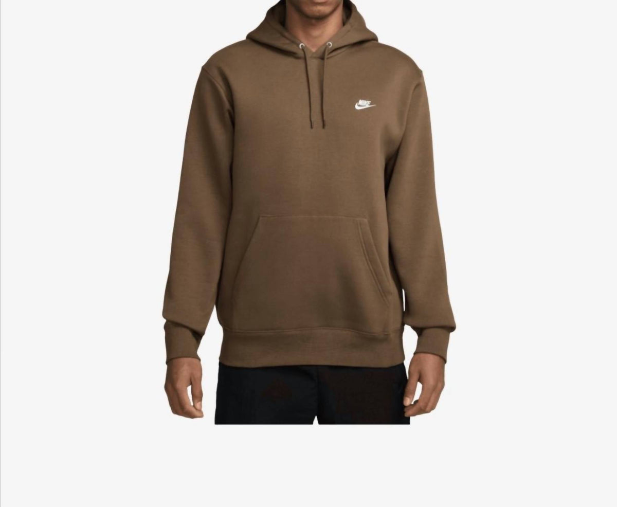 Men鈥橲 Club Hoodie In Brown