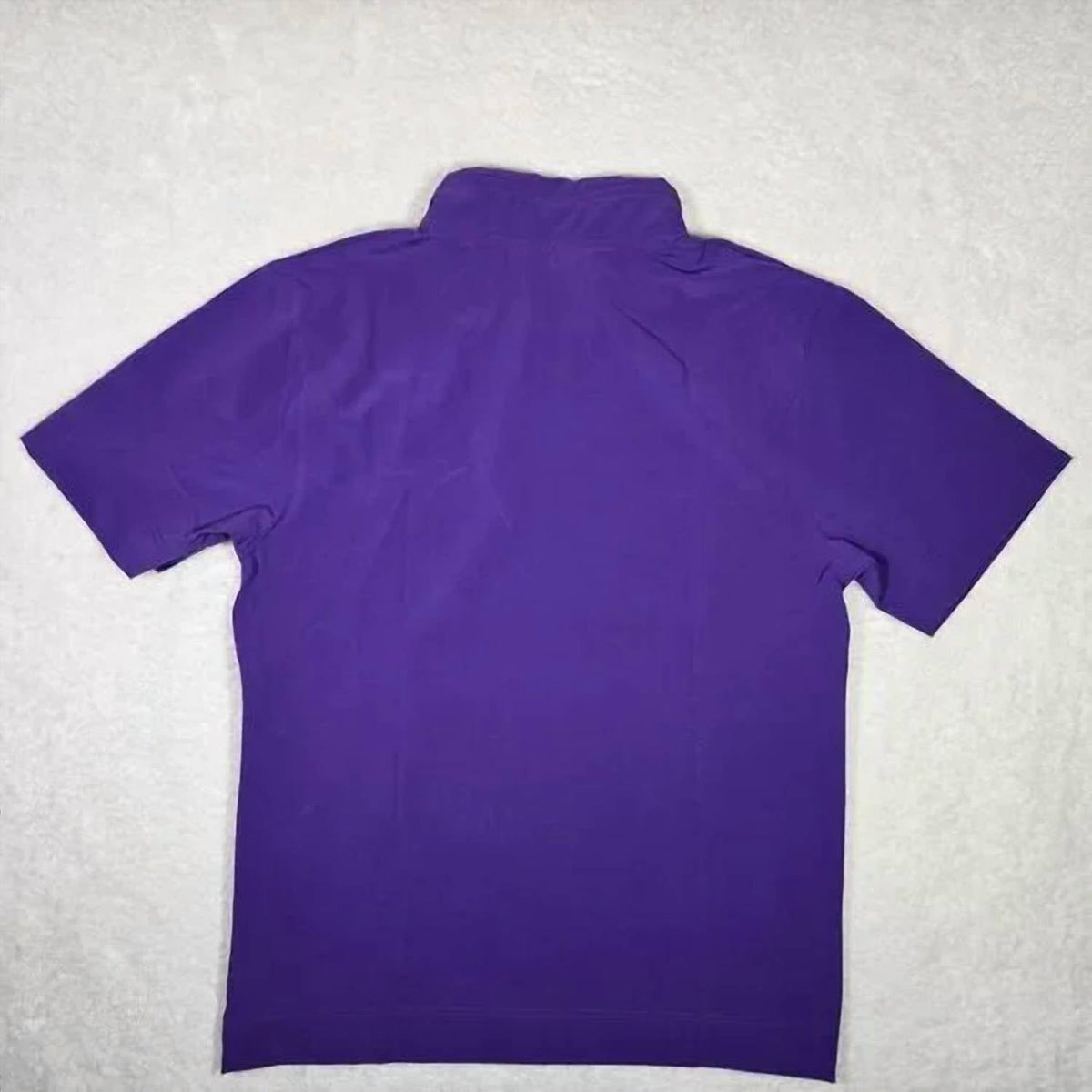 Men's Coaches Short Sleeve Jacket In Purple/white/white
