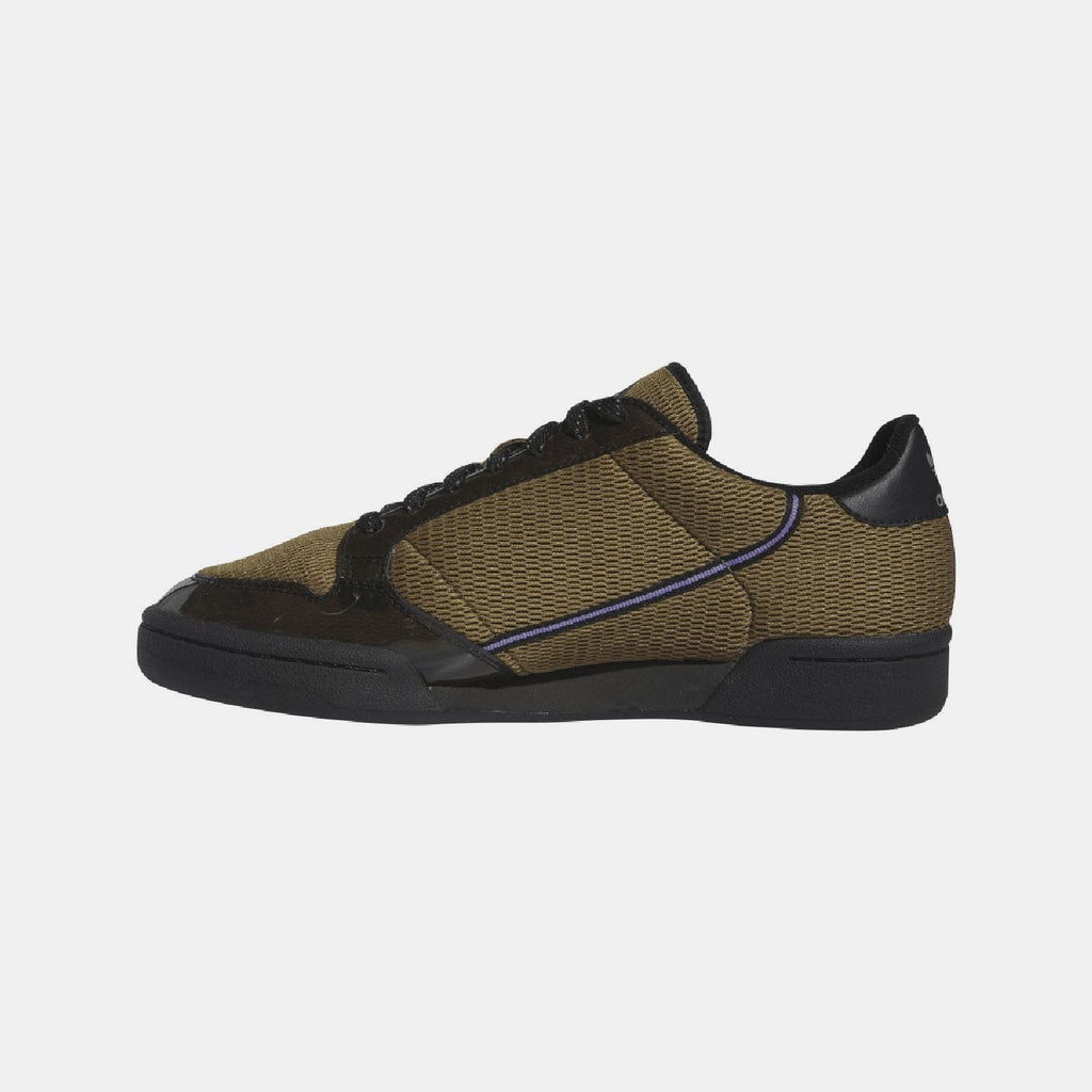 adidas Originals Blondey Continental sneakers in khaki with black toe cap and sole