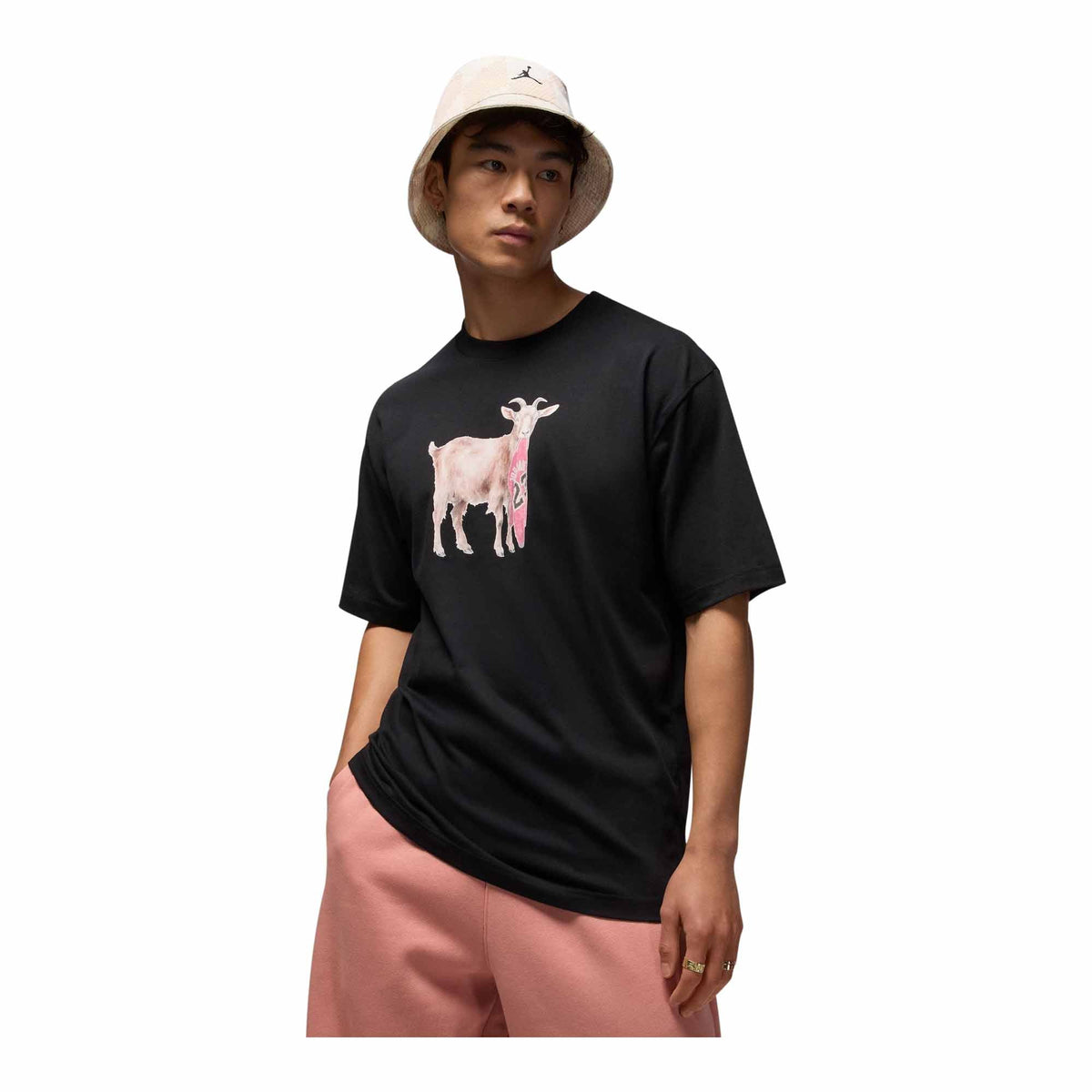 MENS JORDAN T SHIRT_BLACK/WHITE