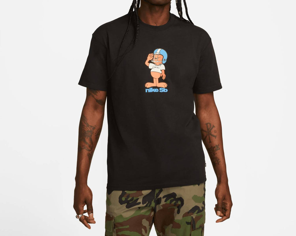 Men's Sb Salute Skate T-Shirt In Black