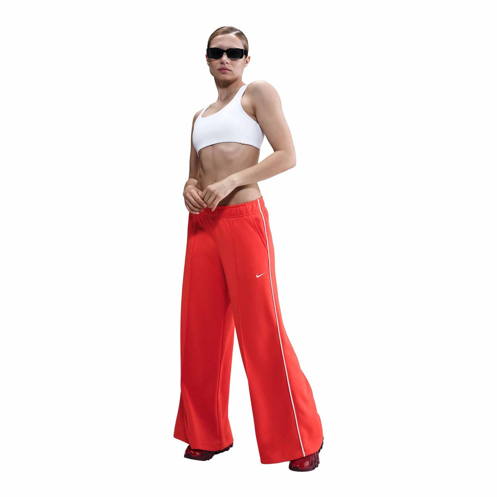 Women's Nike Sportswear Mid-Rise Wide-Leg Track Pants