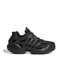 adidas Adifom low-top sneakers in black, round toe, lace-up, chunky sculpted sole