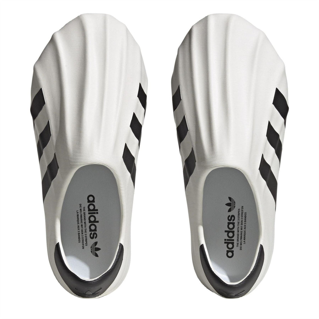 adidas Originals Superstar Slip On Trainers footwear with classic white design and signature shell toe detail.