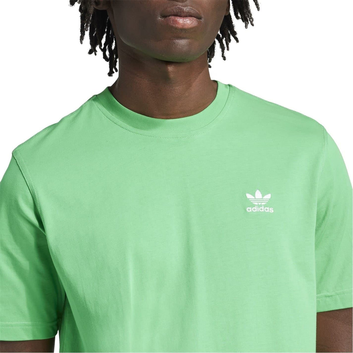 adidas Originals Trefoil crew neck short sleeve jersey T-shirt in white with adidas logo on chest and classic design
