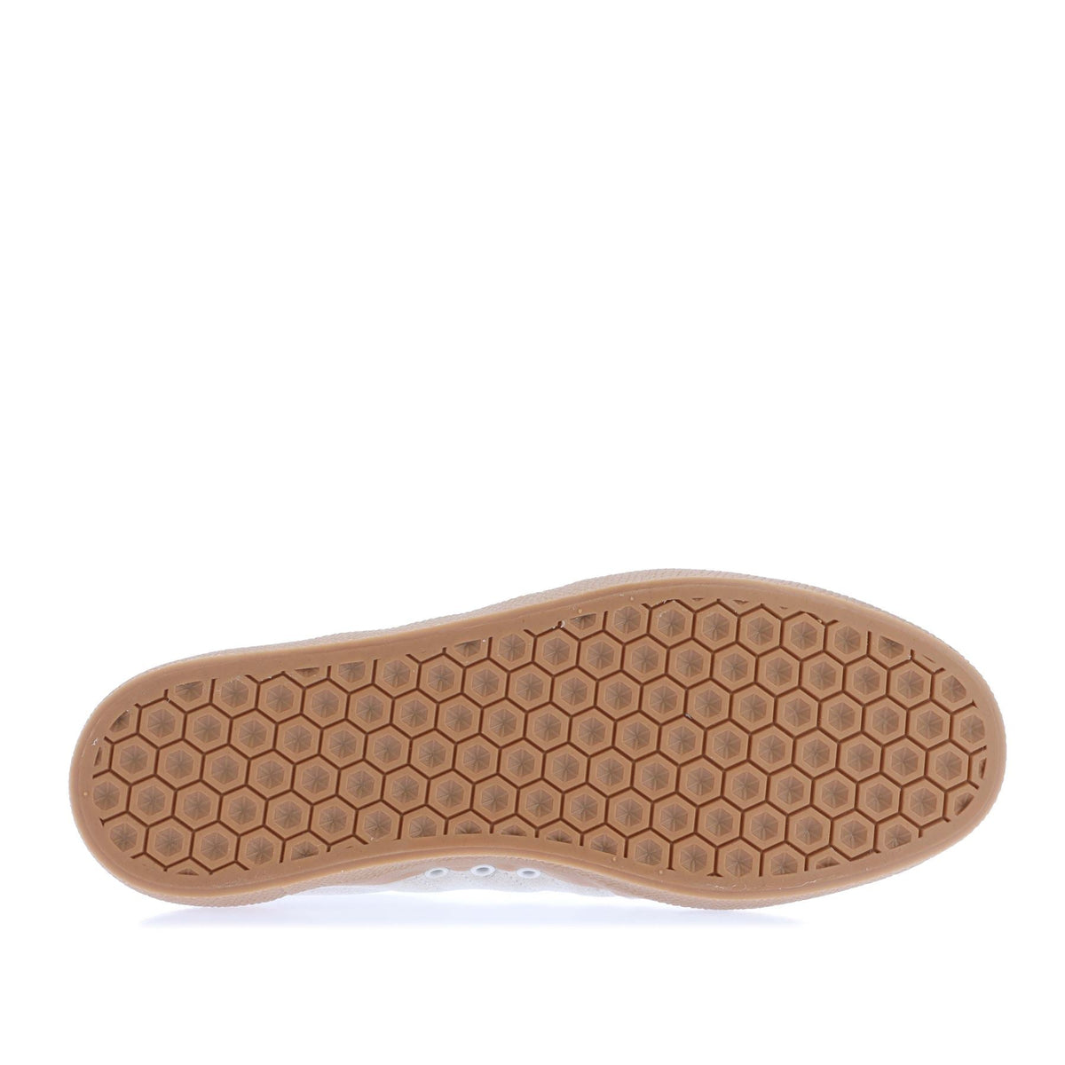 Gum rubber outsole with hexagon tread pattern for adidas 3MC trainers