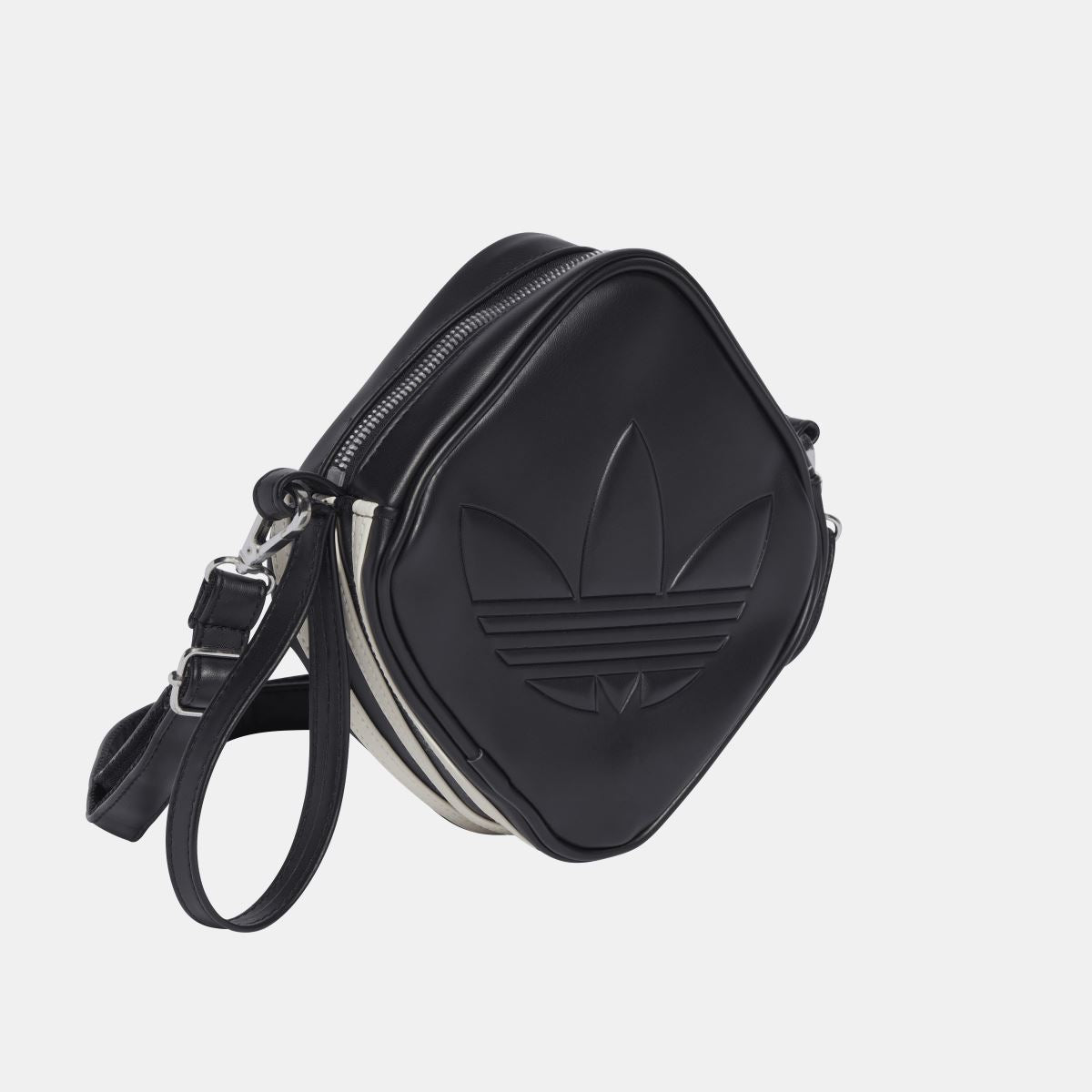 adidas Originals men's diamond-shaped bag with adjustable strap, featuring the iconic logo and stylish design.
