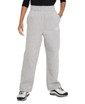 Kids Nike Sportswear Club Fleece FD2927-063 Sweatpant Gray Wide-Leg SRT385