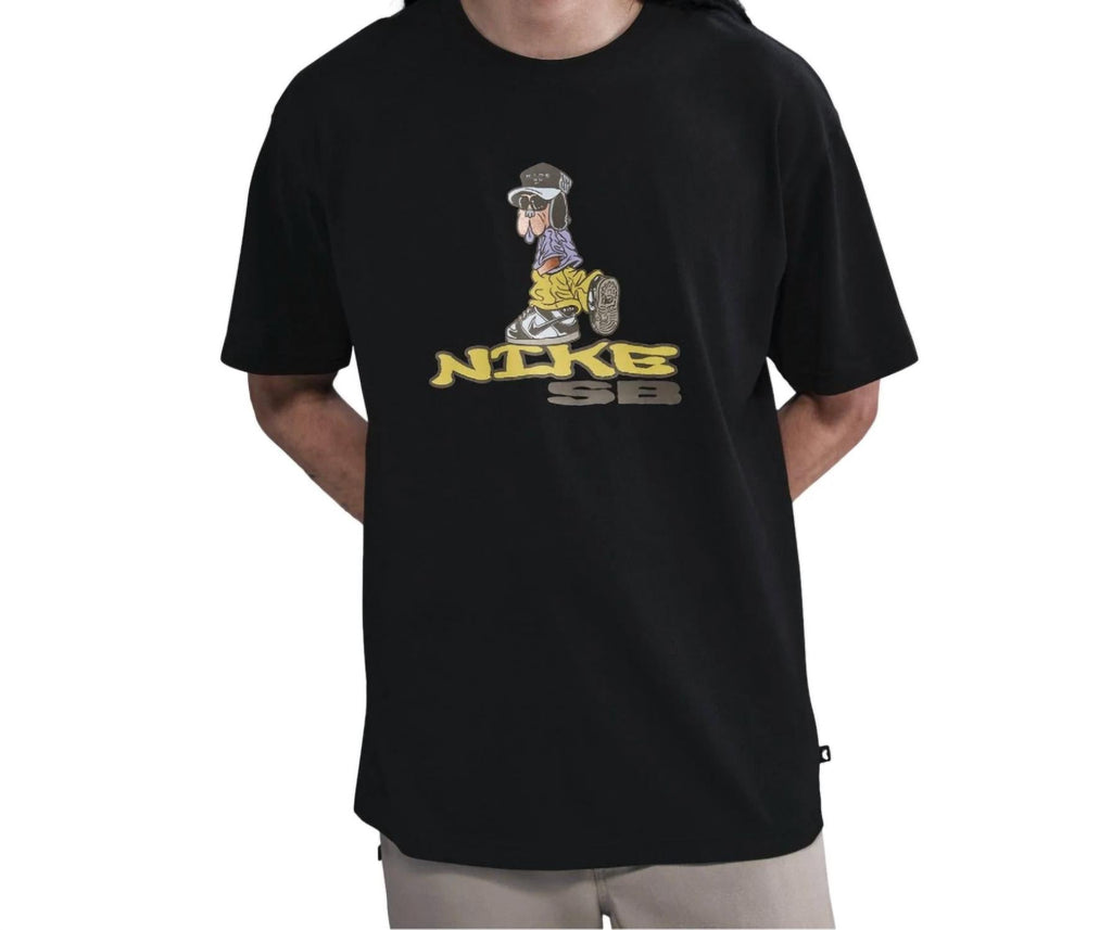 Men's Sb Max Dog Skate Shirt In Black