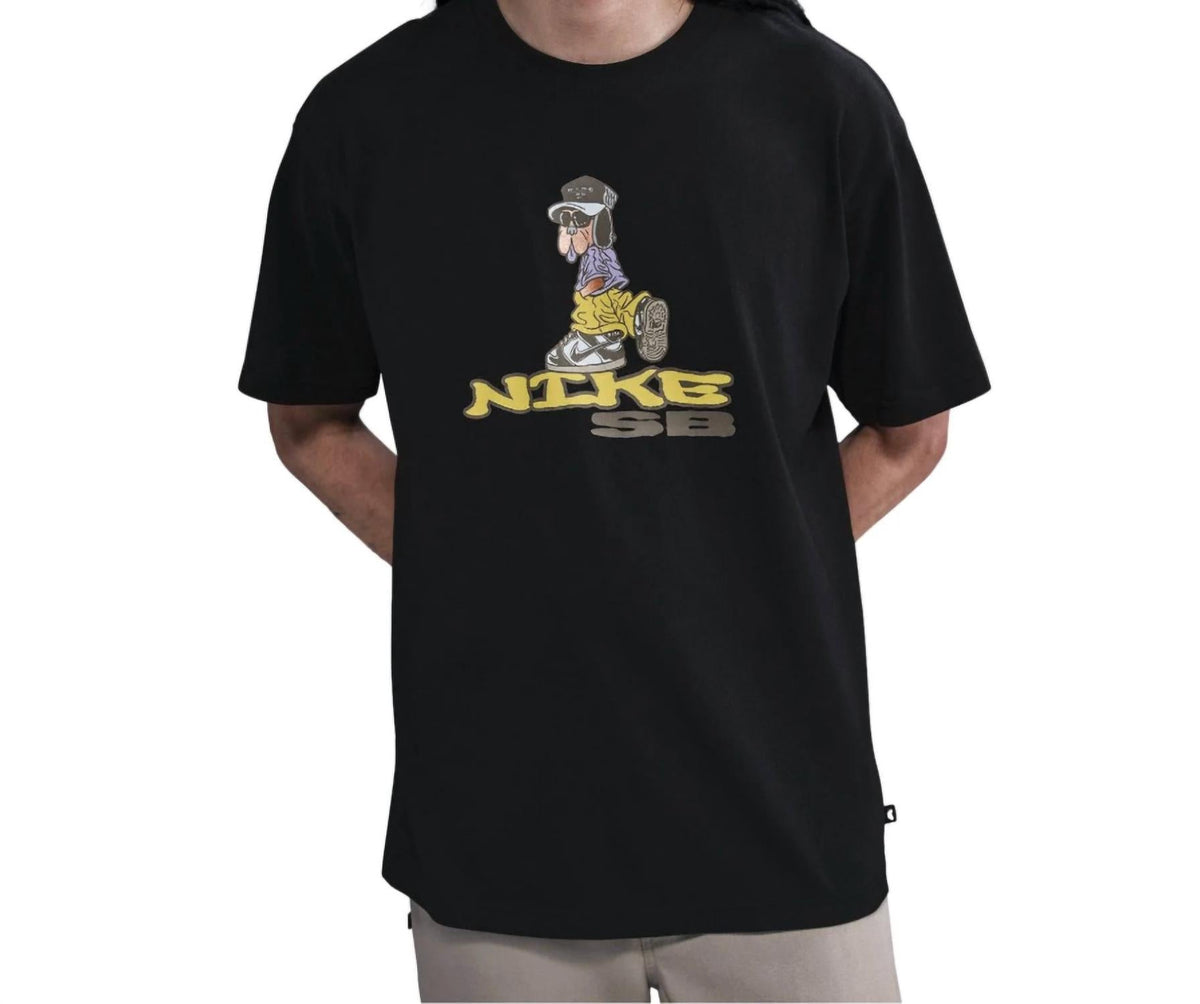 Men's Sb Max Dog Skate Shirt In Black
