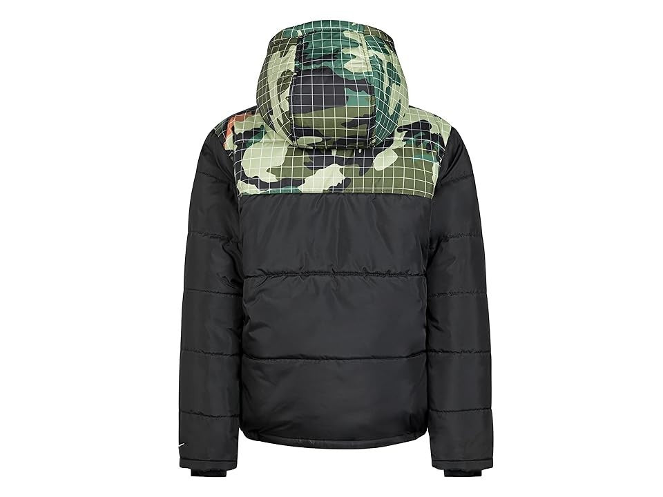 Nike 3BRAND Stadium Puffer Jacket Boys  Black Long Sleeve Full Zip GBO46