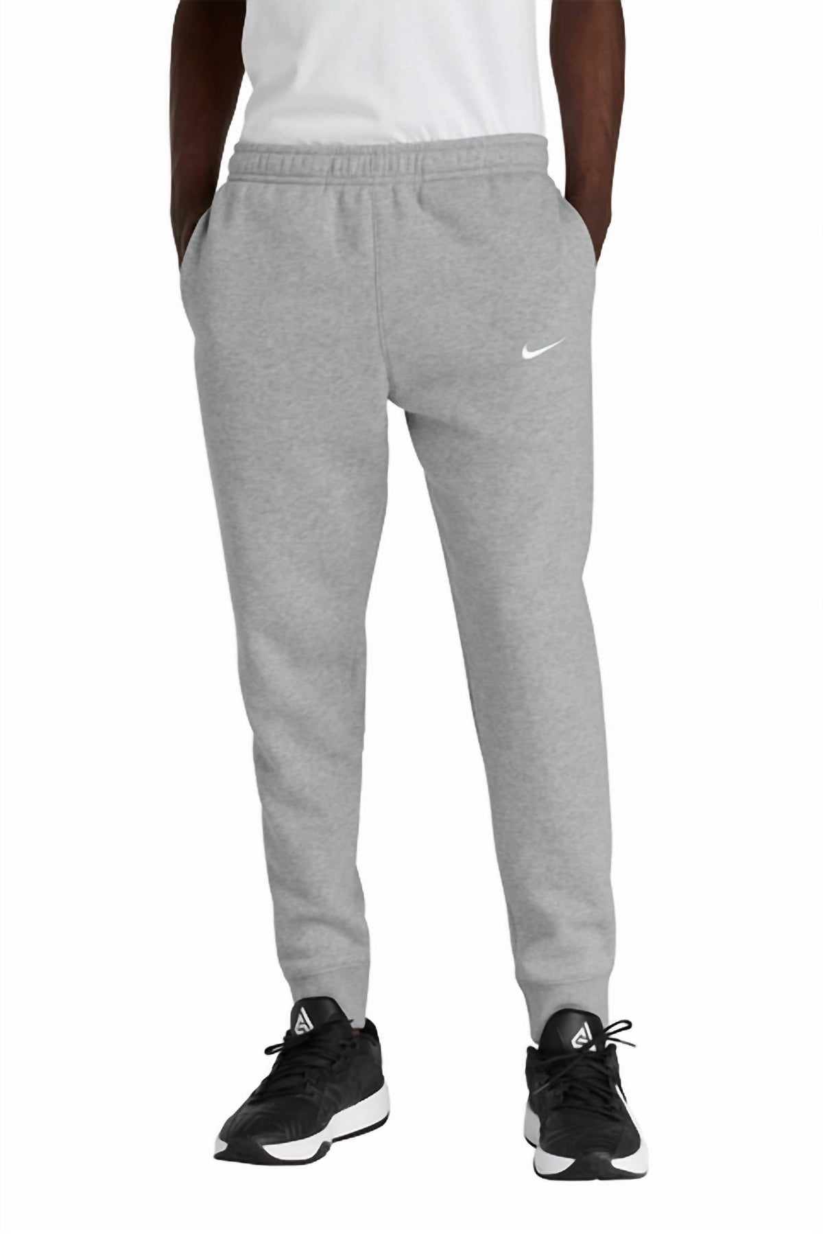 Club Fleece Jogger In Dark Gray Heather