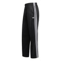 adidas Originals track pants in black with white side triple stripes and small trefoil logo