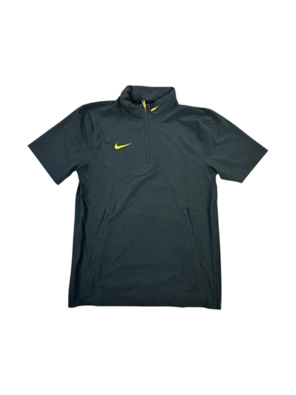 Men's Short-Sleeve Lightweight Coaches Jacket In Black/sundown