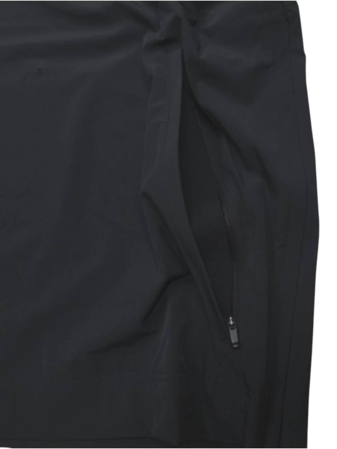 Men's Short-Sleeve Lightweight Coaches Jacket In Black/university Red